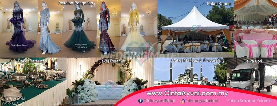 Cinta Ayuni Bridal Canopy