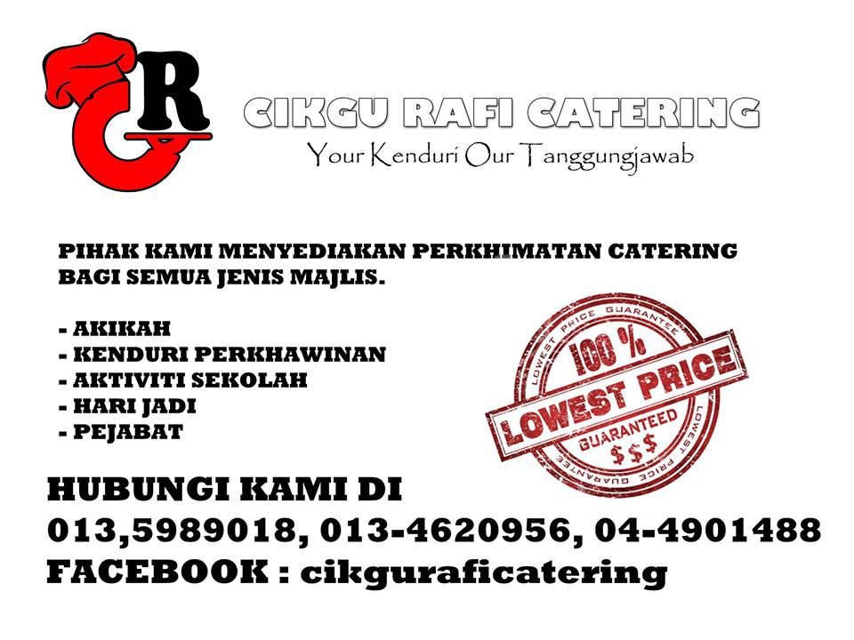 Cikgu Rafi Catering